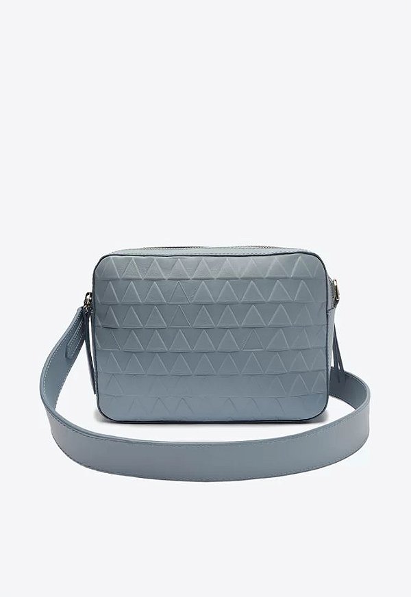 Bolsa Feminina Tiracolo Média Triangle SS23 Schutz Azul