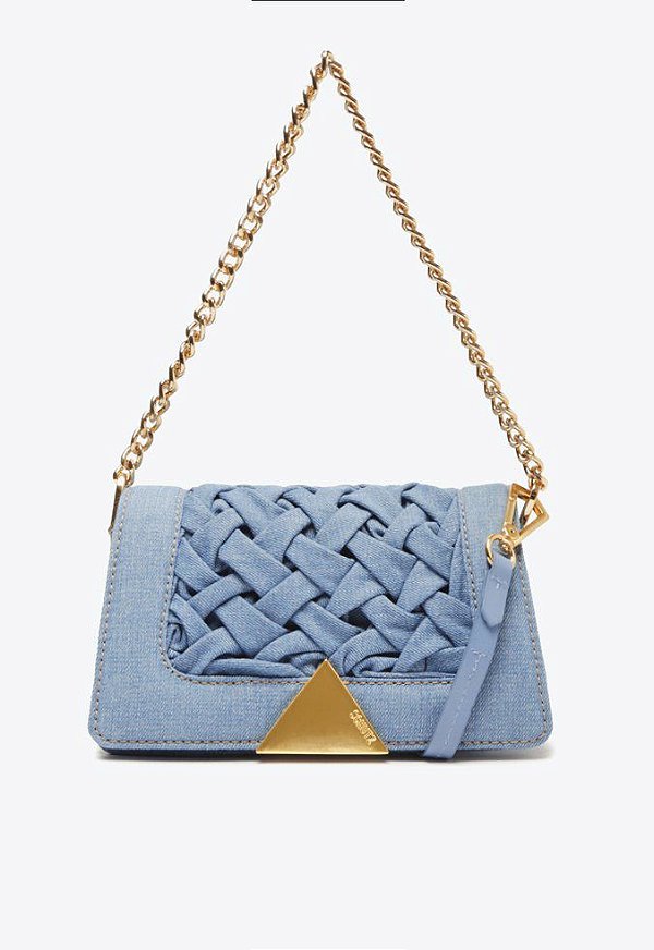 Bolsa Feminina Tiracolo Pequena Audrina SS23 Schutz Azul Indigo