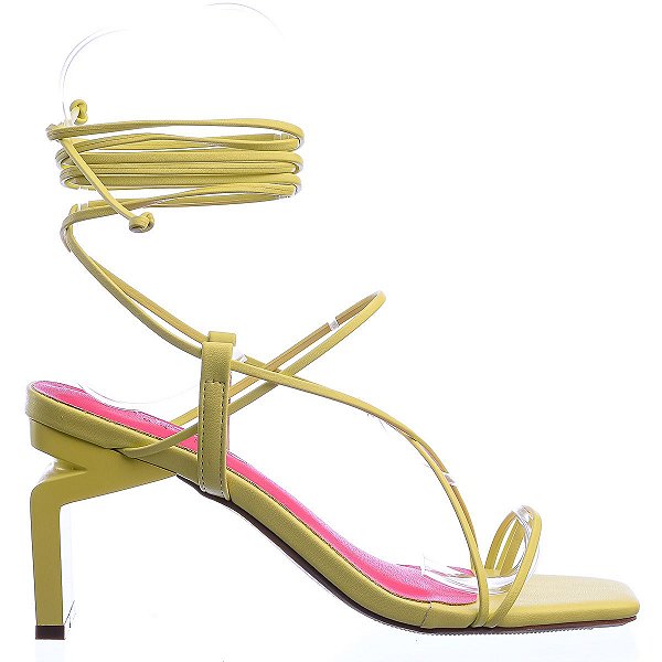 Sandália Feminina Alicia Nossas Versões Specchio Brand Verde Lima