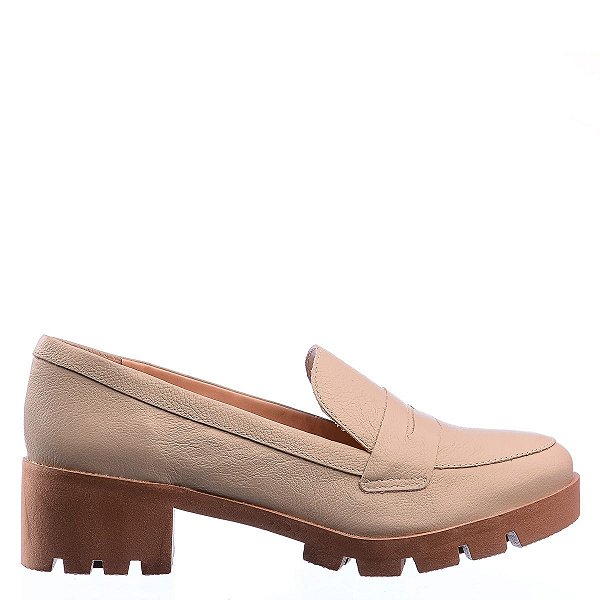 Mocassim Feminino Julieta Back In Stock Specchio Brand Creme
