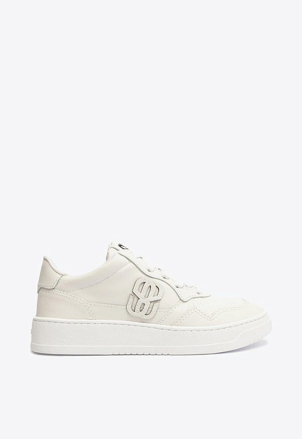 Tênis Feminino Logomania Cadarço Resort 24 Schutz Branco