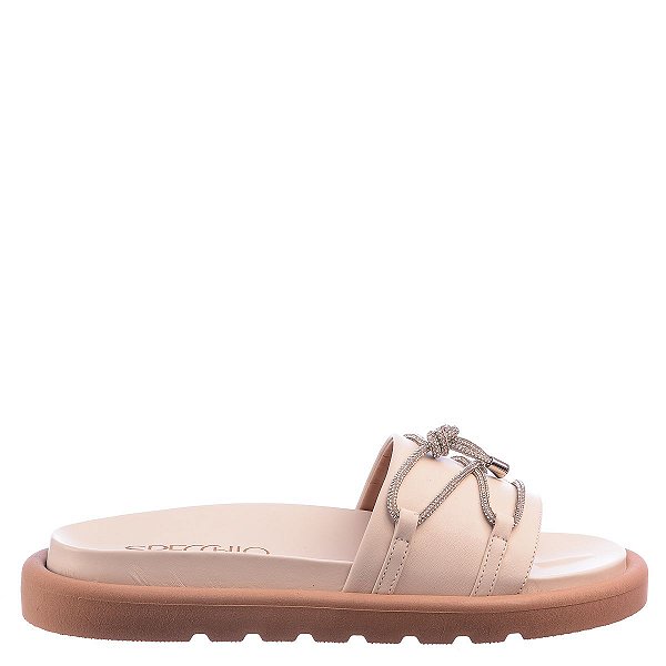 Papete Feminina Ana Cordão Strass Sonho De Verão Specchio Brand Off White