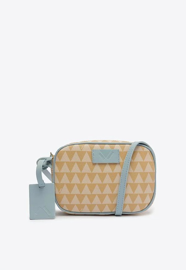 Bolsa Feminina Pequena Tiracolo Triangle color SS24 Schutz  Azul