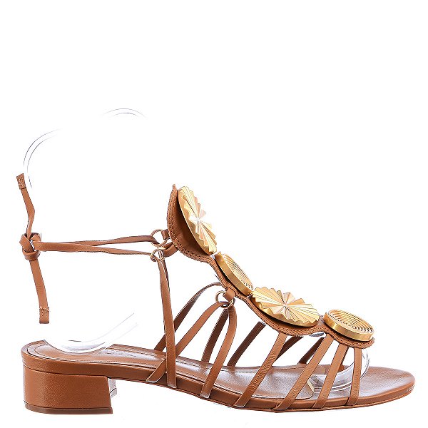 Sandália Feminina Miele Conciato Boho Esferas SS24 Schutz Marrom