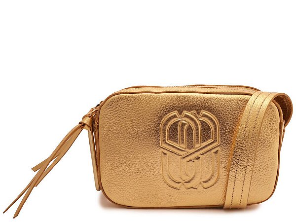 Bolsa Feminina Pequena Clássica Denver Legendary SS24 Schutz Dourada