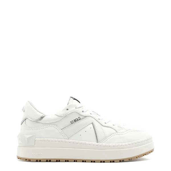 Tênis Feminino Lisboa St Bold Triangle SS24 Schutz Branco