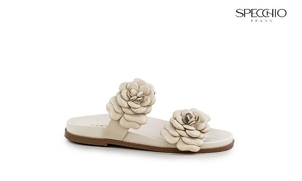 Papete Flora Dual Flower Back In Stock 24 Specchio Brand Off White