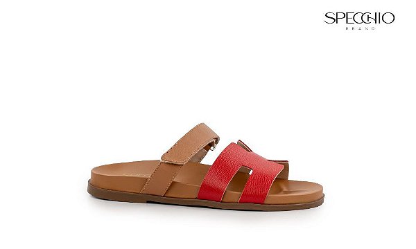 Papete Helena Birken Back In Stock 24 Specchio Brand Camel Vermelho