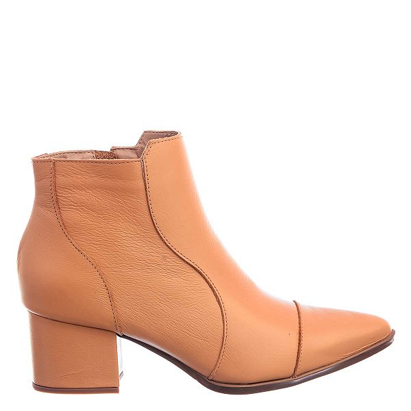 Bota Isa Bico Fino Momentos Specchio Brand Nude