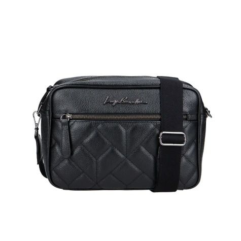 Bolsa Média Matelassê Alça Luiza Barcelos Preto