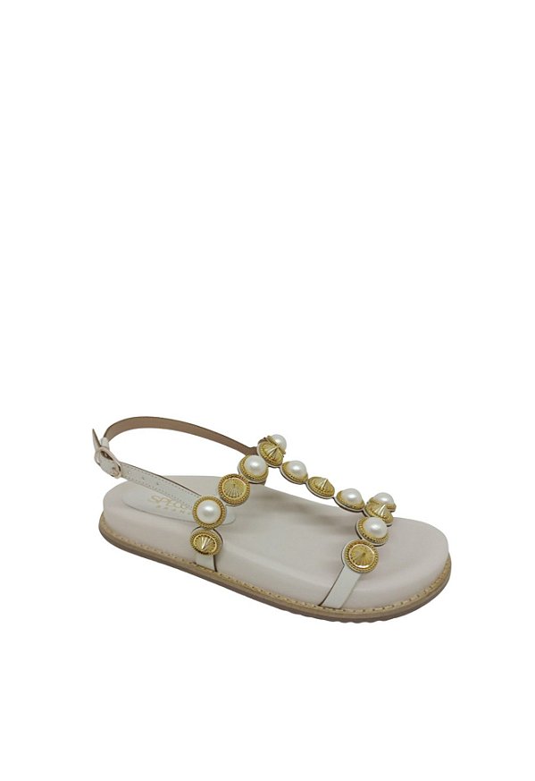 Papete Simone Aplicações Coleção Mães Specchio Brand Off White