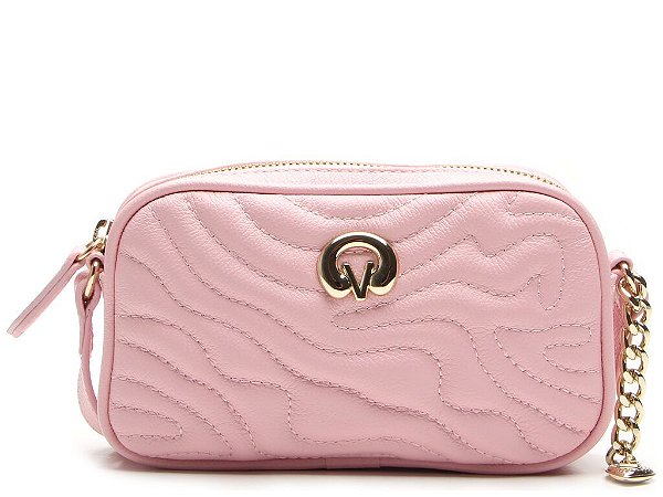 Bolsa Mini Tamara Corrente Naive Dolls Coração VCZ FALL 24 Vicenza Rosa