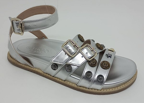 Papete Lucia Aplicações Fivela Minimalist Specchio Brand