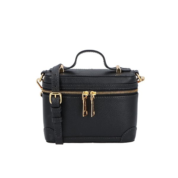Bolsa Pequena Tiracolo Couro Luiza Barcelos Preto
