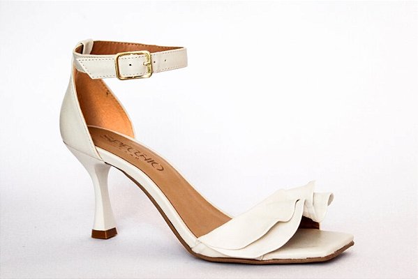 Sandália Marília Fivela Estileve Celebration Specchio Brand