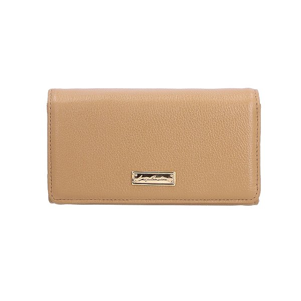 Bolsa Feminina Pequena Couro Envelope Alça Corrente Luiza Barcelos Camel