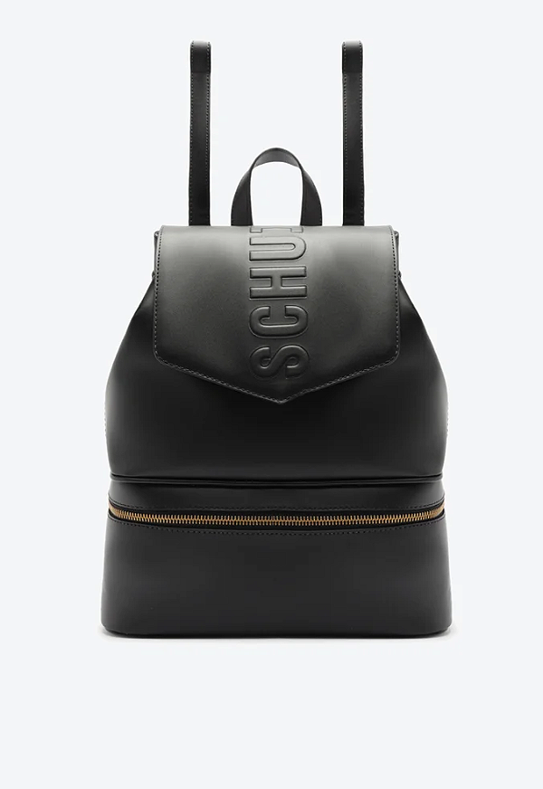Mochila Tassy Feminina Couro Schutz Preto
