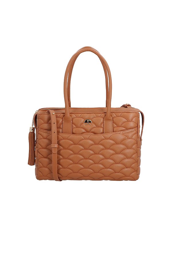 Bolsa Grande Shopper Essenciais Luiza Barcelos Camel