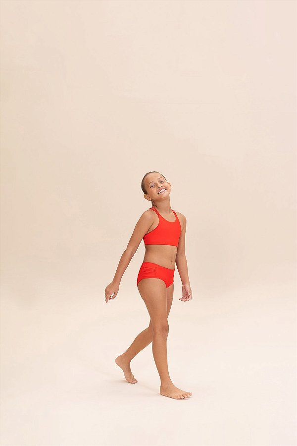 Biquini Feminino Infantil Cross Back LIVE!