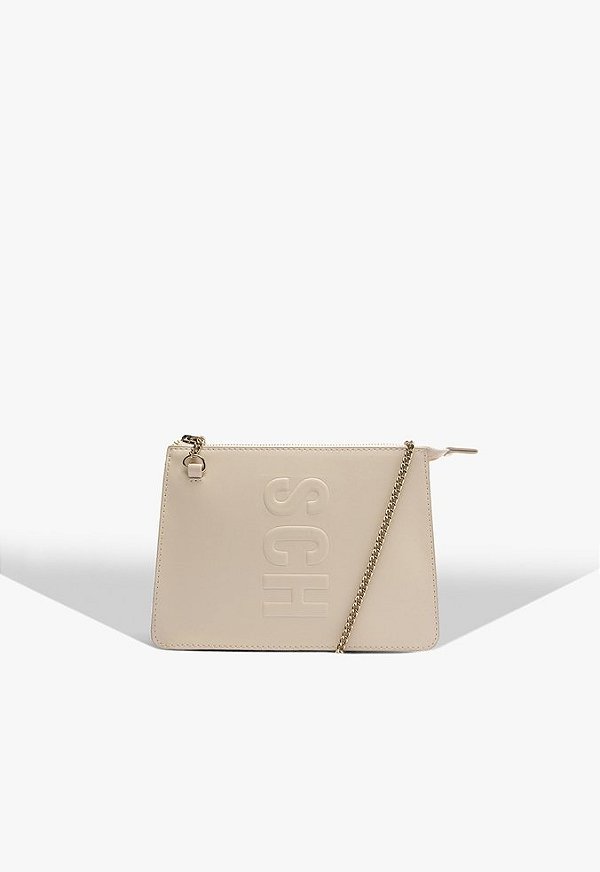 Bolsa Feminina Pequena Tiracolo Mini Tassy Schutz Off White