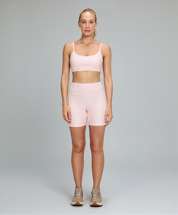 Bermuda Feminina RIB Shine Recorte Alto Giro