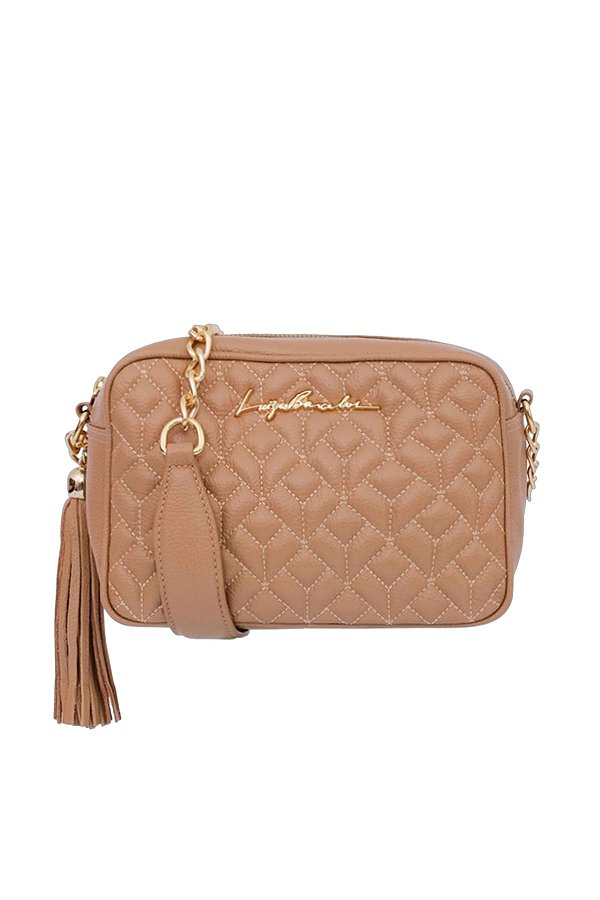 Bolsa Feminina Pequena Viena Prisma Luiza Barcelos Nude