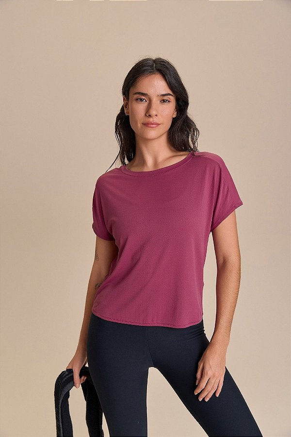 Camiseta Feminina Breath Back Comfort LIVE!