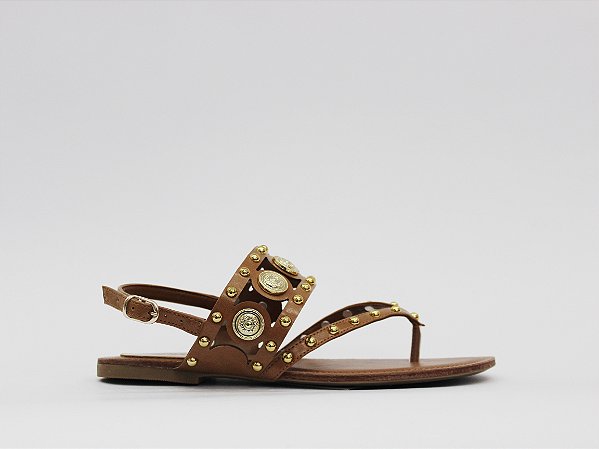 Rasteira Anahi Ilhós Fivela Esferas Lumière Specchio Brand