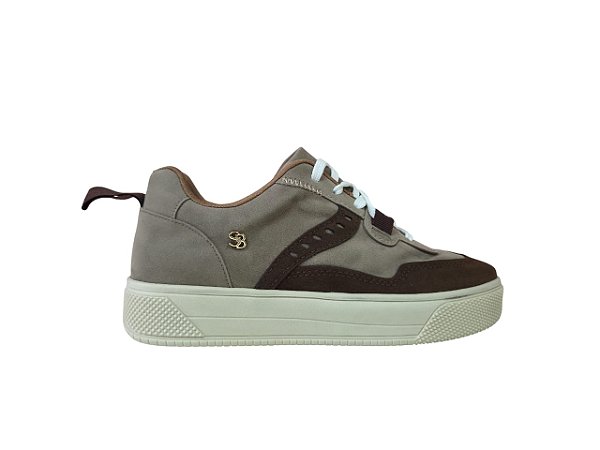 Tênis Gretha Cadarço Camurça Confort Specchio Brand