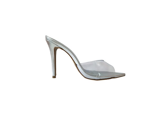 Tamanco Giovanna Vinil Salto Fino Lumière MYSB