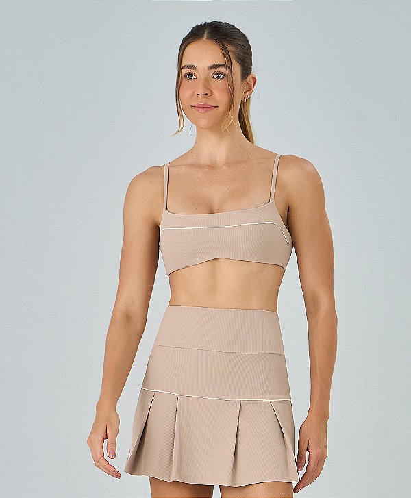 Top Feminino Rib com Friso Alto Giro