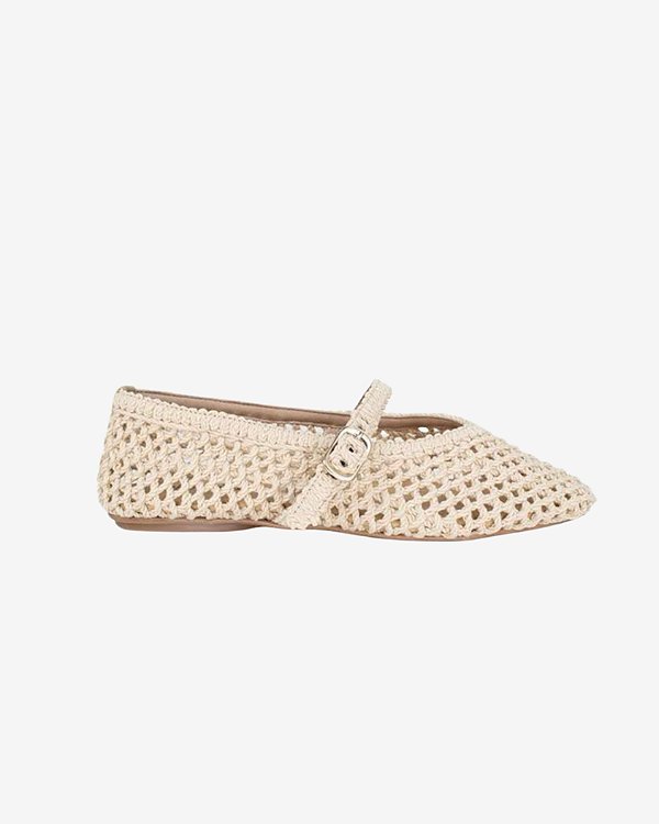 Sapatilha Niara Tira Fivela Croche Serena MYSB