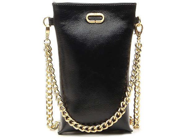 Porta Celular Alça Corrente Logomania Vicenza Preto