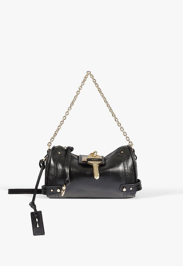 Bolsa Feminina Pequena Corrente Chave Schutz Preto