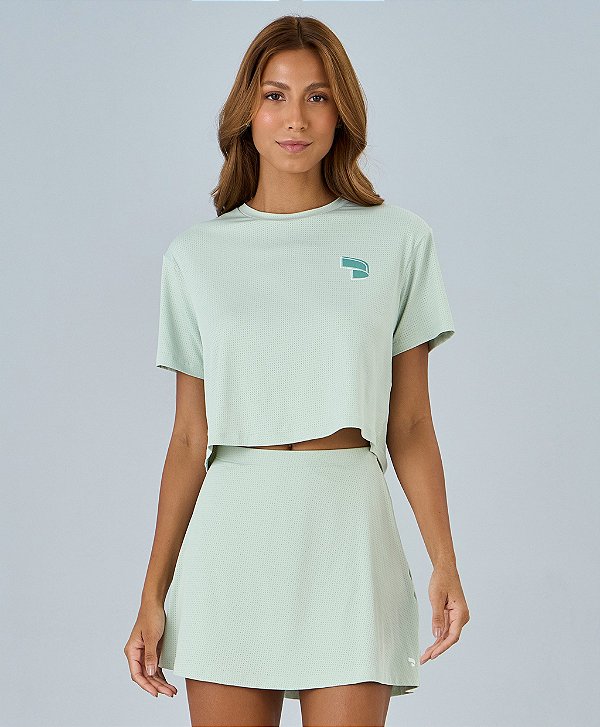 Tshirt Feminina Simbolo Aerodry Alto Giro