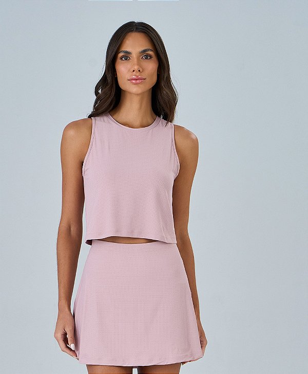 Regata Feminina Dry Abertura Costas Alto Giro