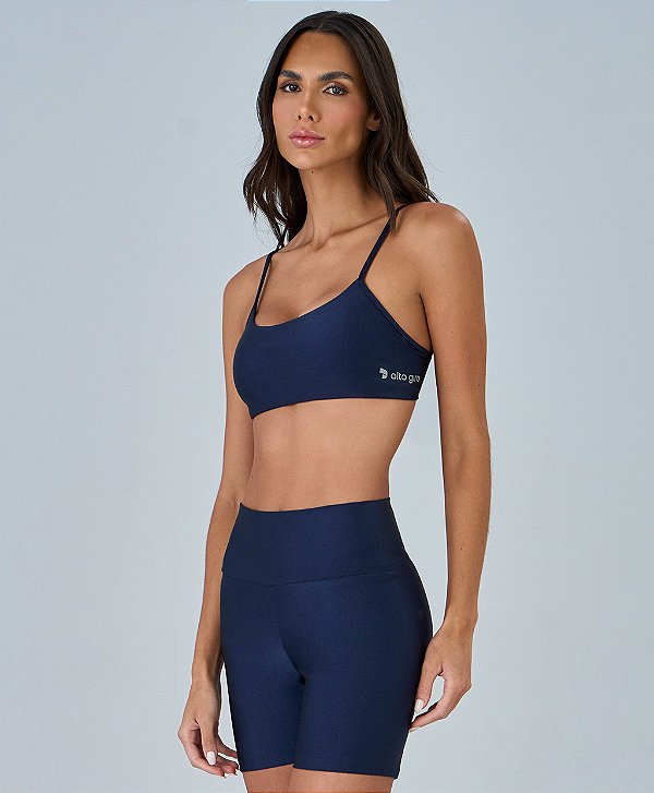 Top Feminino Shine Alças Finas Alto Giro