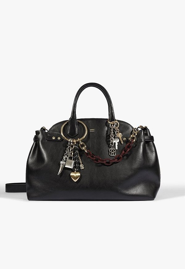 Bolsa Feminina Grande Tote Broadway Adereços Schutz Preto