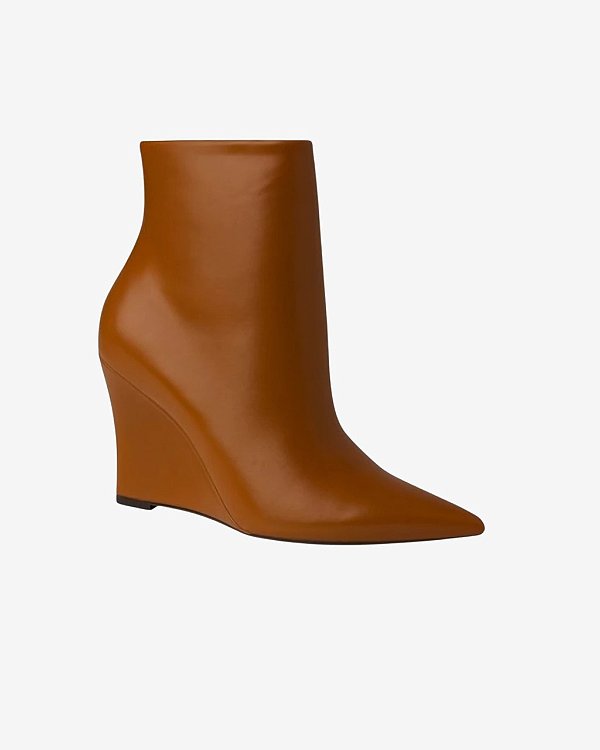 Bota Elisa Cano Curto Anabela Bico Fino Lux Winter MYSB