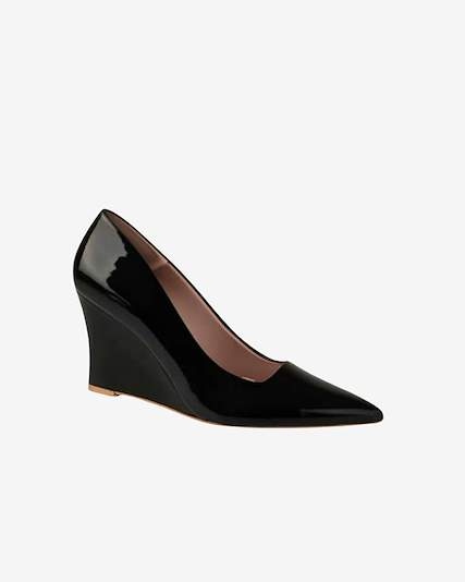 Scarpin Déborah Anabela Couro Lux Winter MYSB