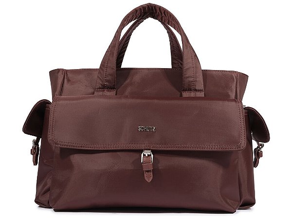Bolsa Grande Bolso Nylon Schutz Marsala
