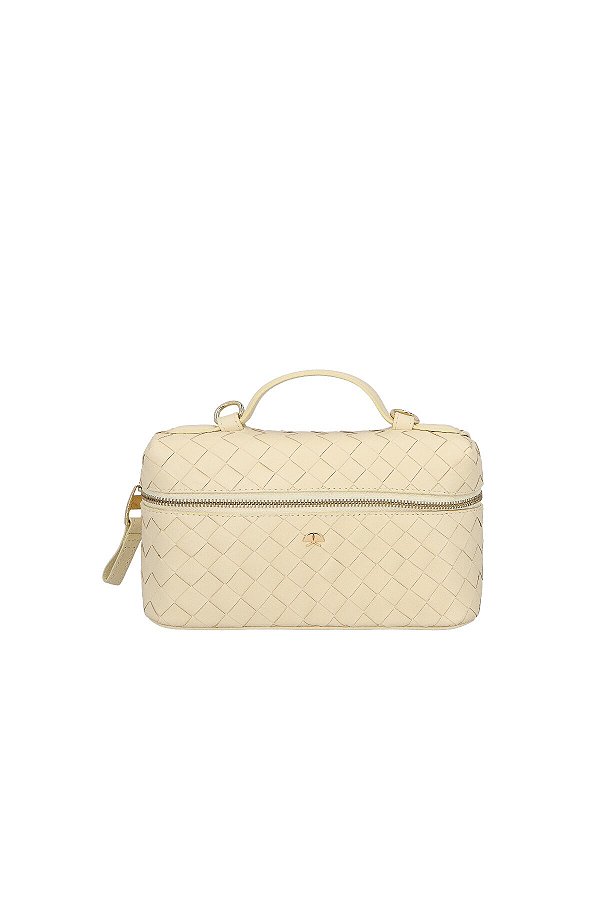 Bolsa Pequena Tressê Couro Luiza Barcelos Nude