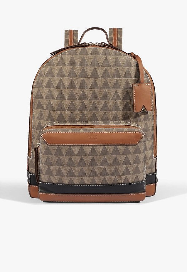 Mochila Triangle Grande Couro Schutz  Marrom