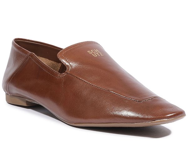 Mocassim Bacco Couro Schutz Marrom