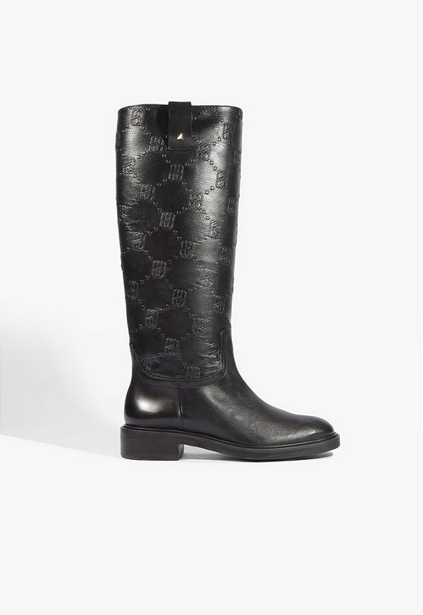 Bota Icon Hologram Couro Schutz Preto