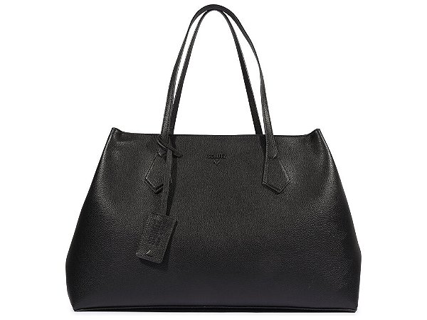 Bolsa Grande Shopping Mini Relax Tecno Schutz Preto