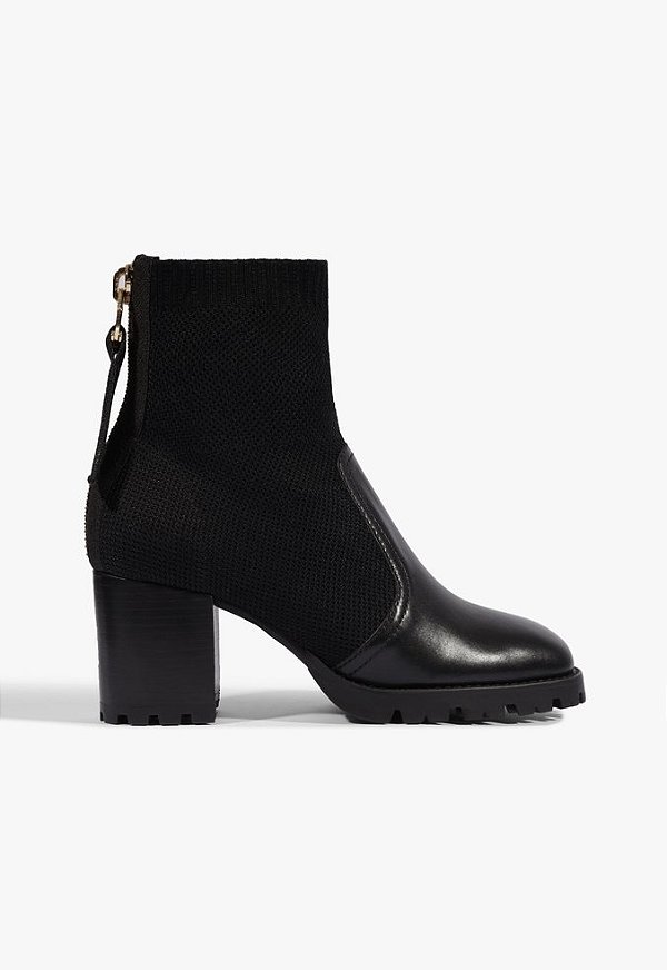 Bota Mariá Salto Bloco Schutz Preto