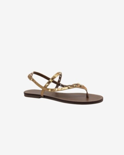 Rasteira Gio Mocha Mood MYSB Metalizado Bronze