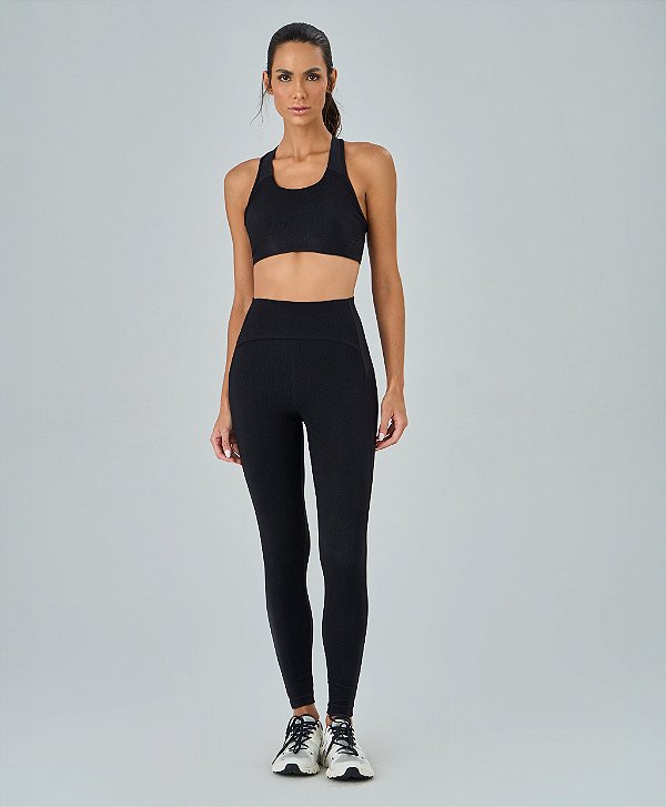 Legging Rib Glow Alto Giro