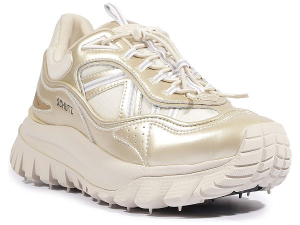 Tênis Legacy 240 Schutz Dourado
